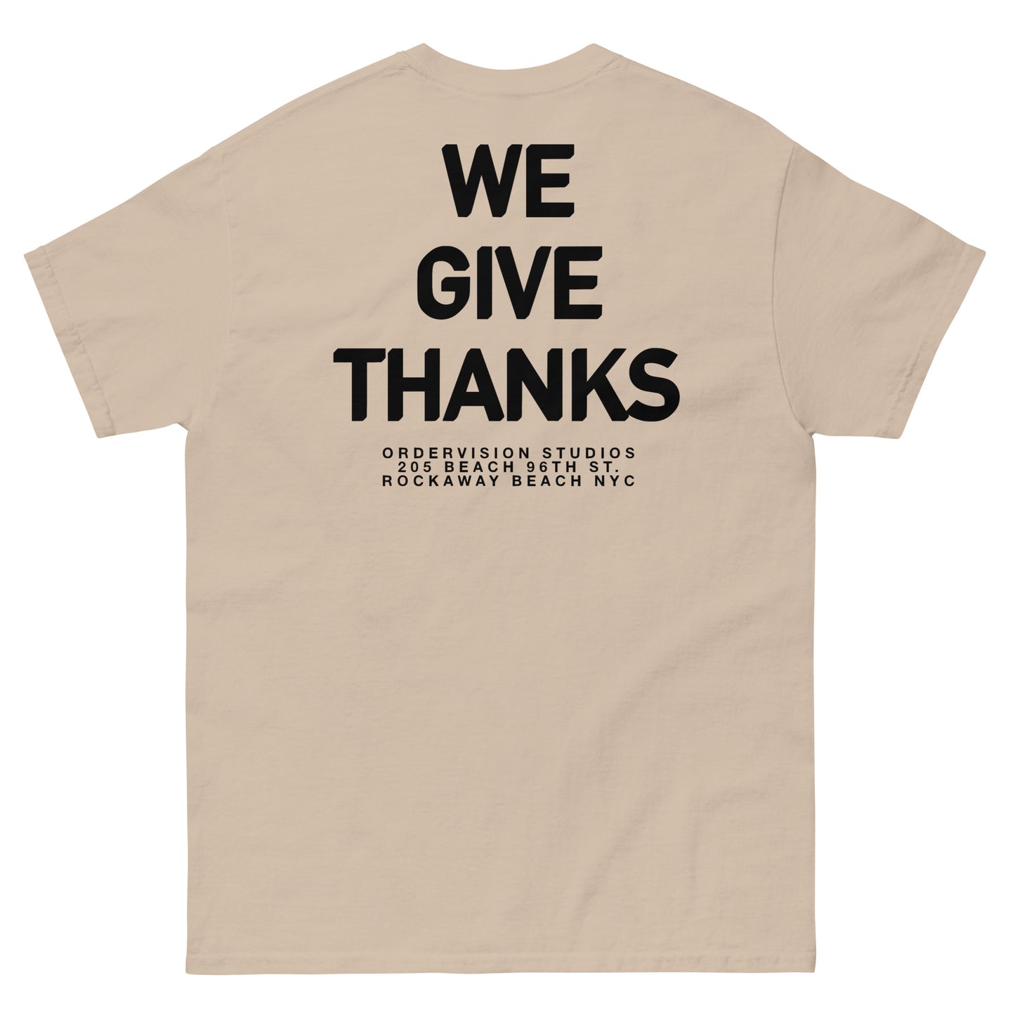 We Give Thanks tee