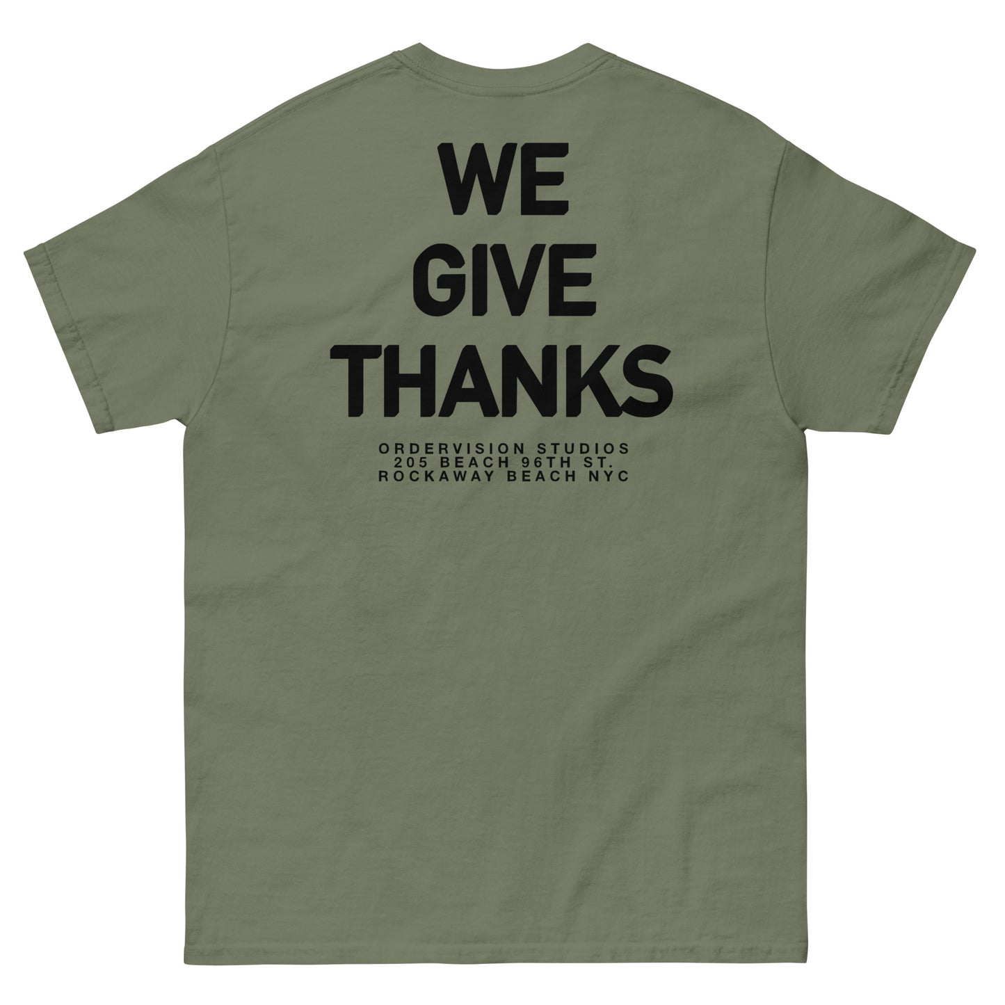 We Give Thanks tee