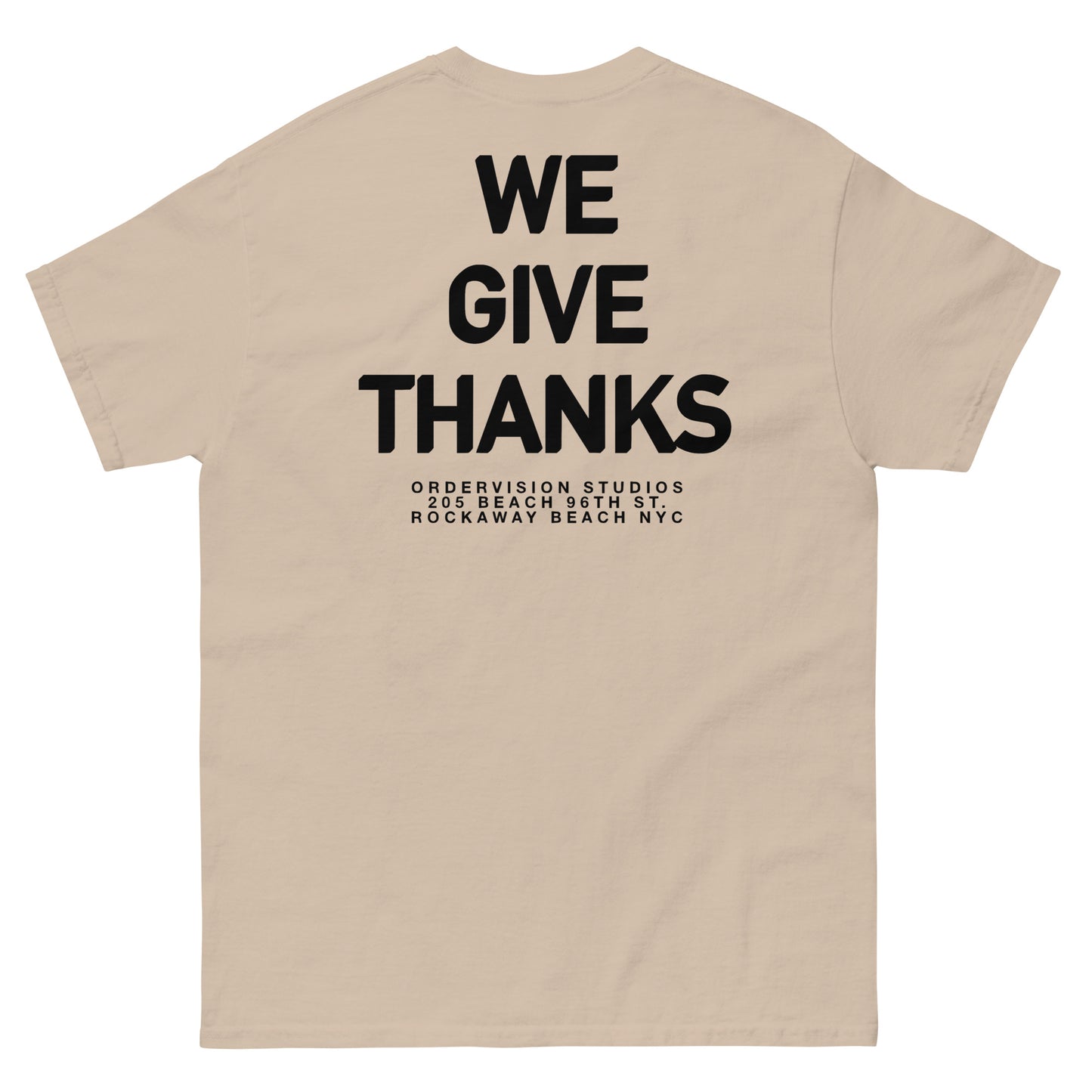 We Give Thanks tee