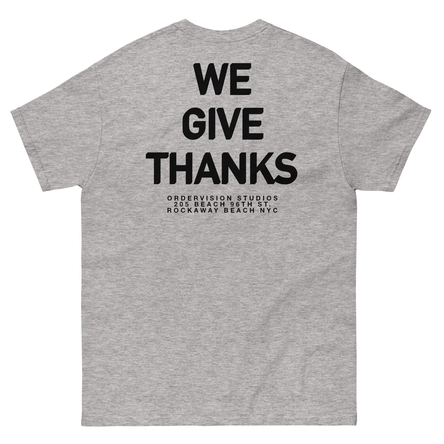 We Give Thanks tee