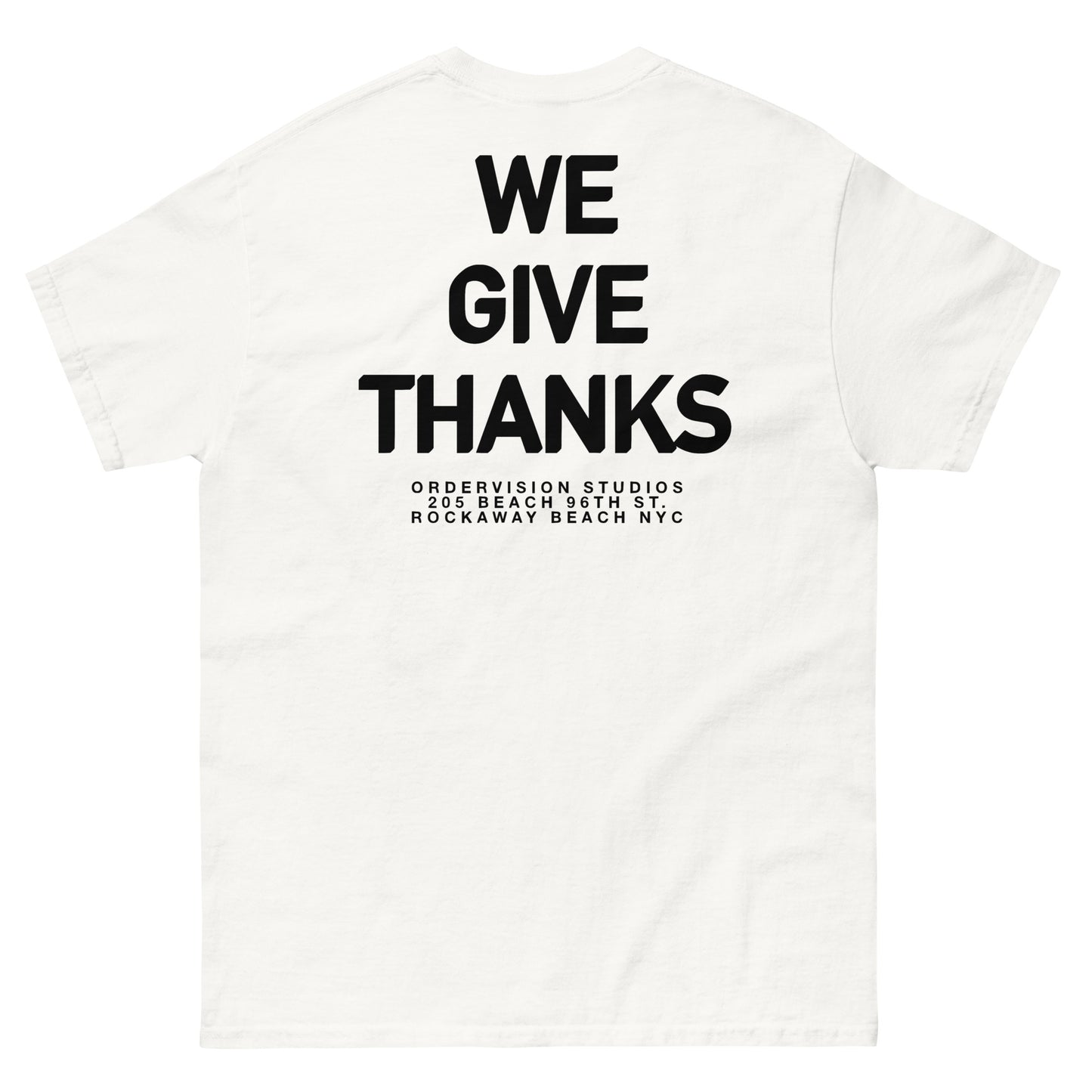 We Give Thanks tee