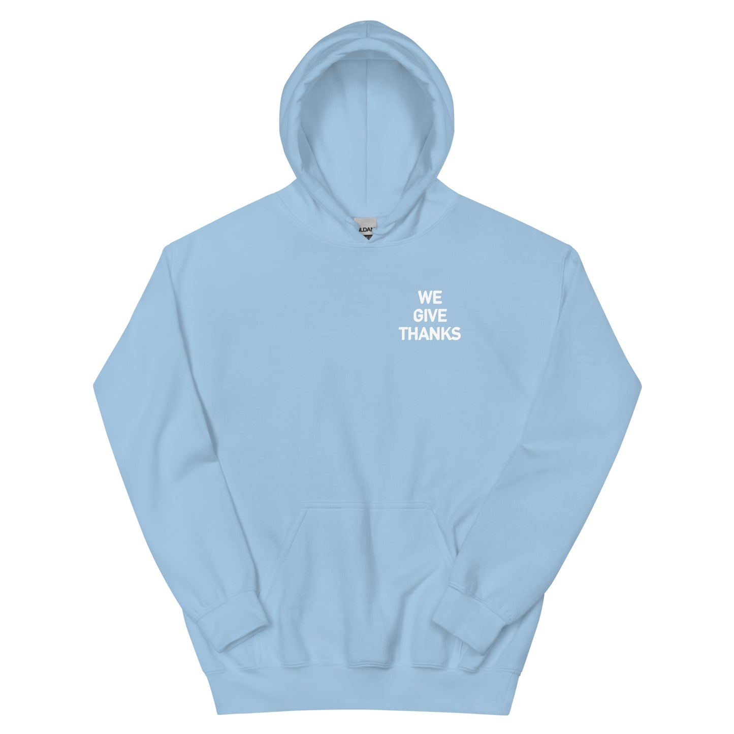 WeGiveThanks classic hoodie