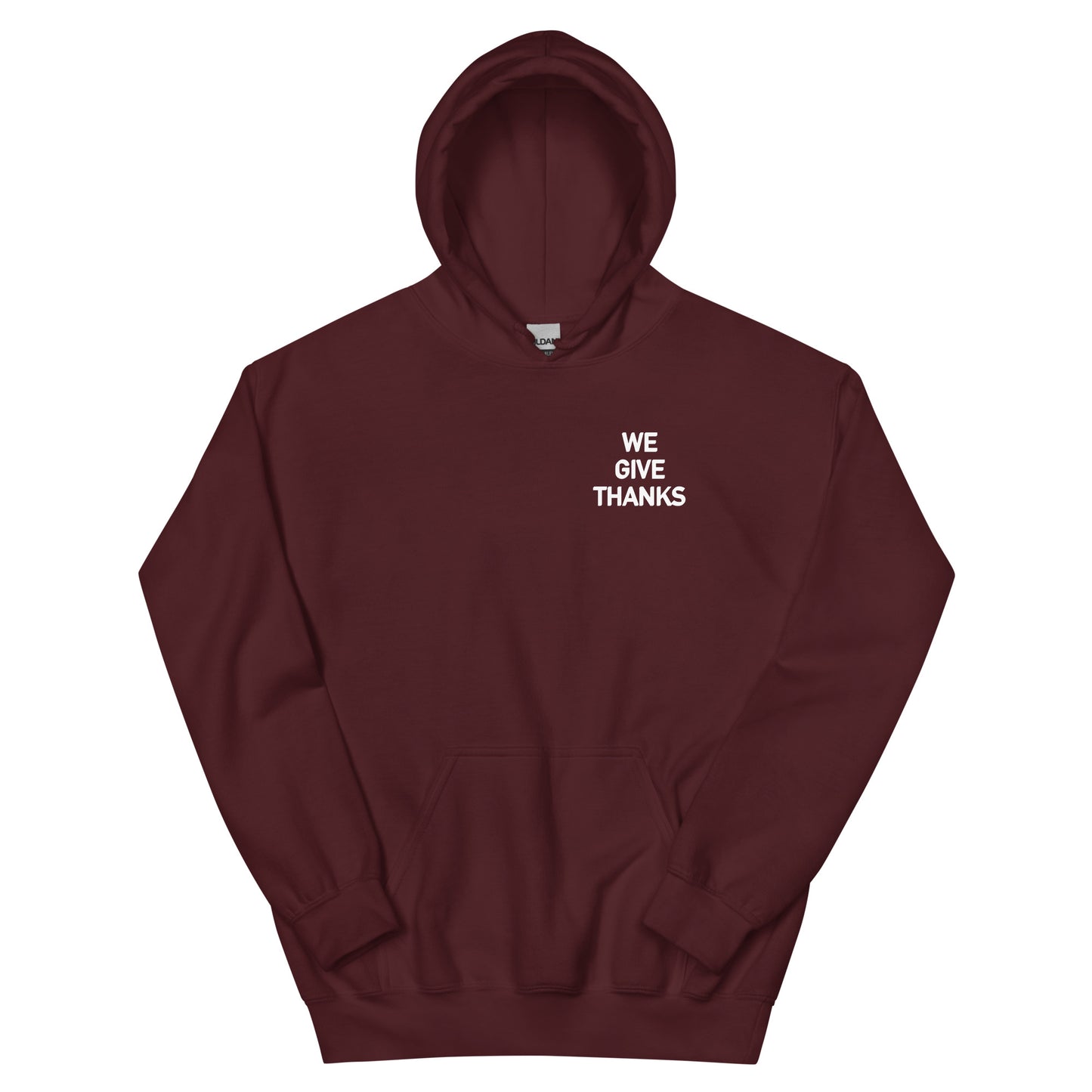 WeGiveThanks classic hoodie